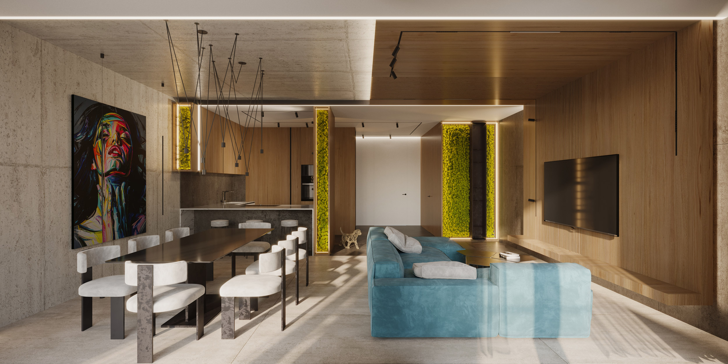 The Royal II – Interior design of an apartment – rubuilds.com
